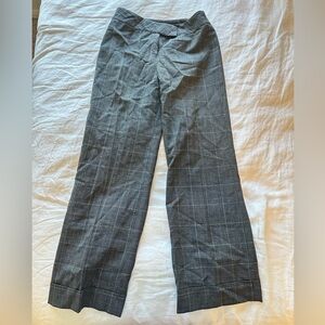 Ann Taylor- Gray Checkered Pants